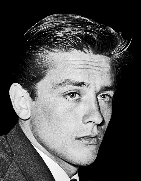 Retrato de Alain Delon