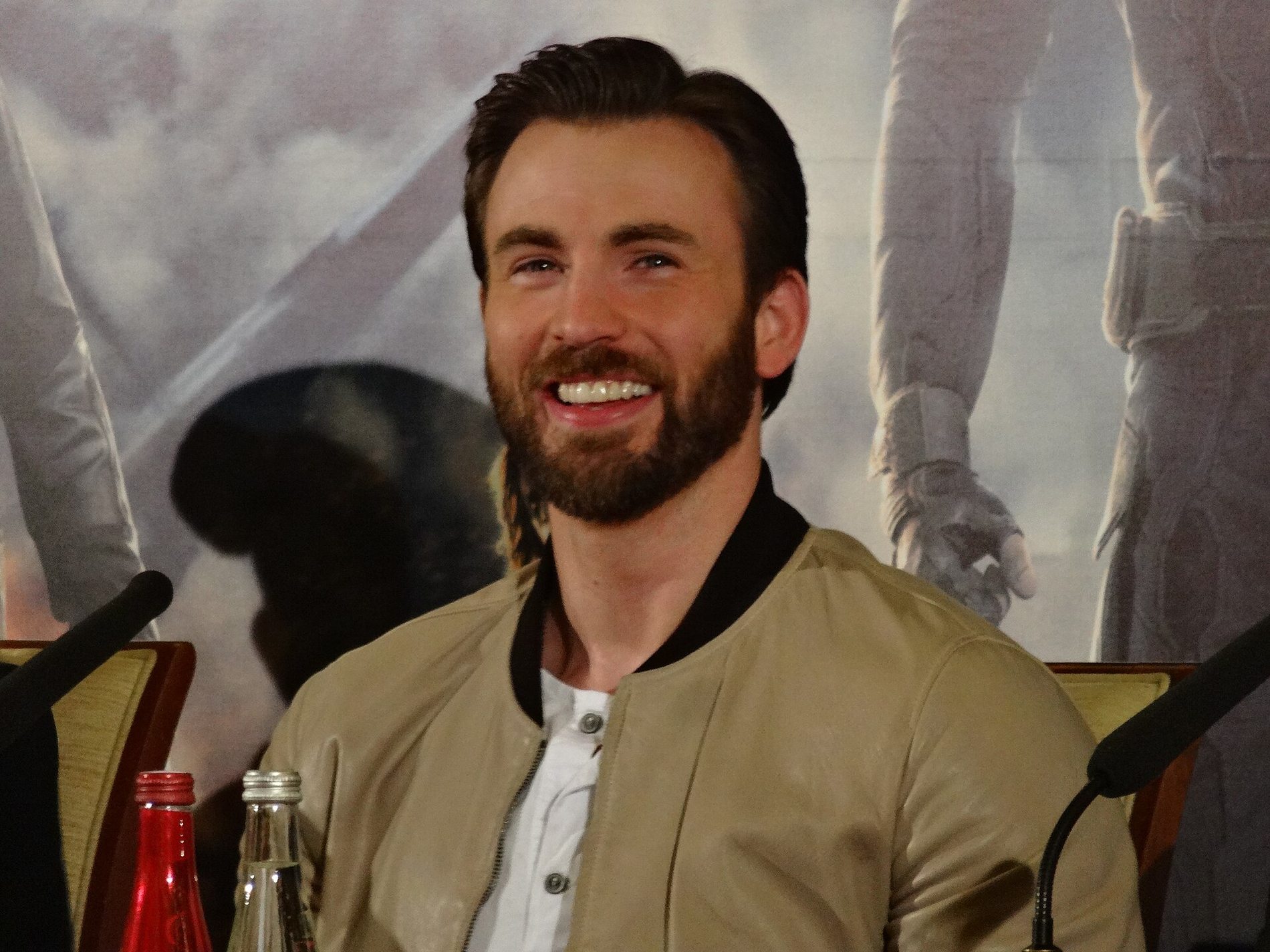 Retrato de Chris Evans