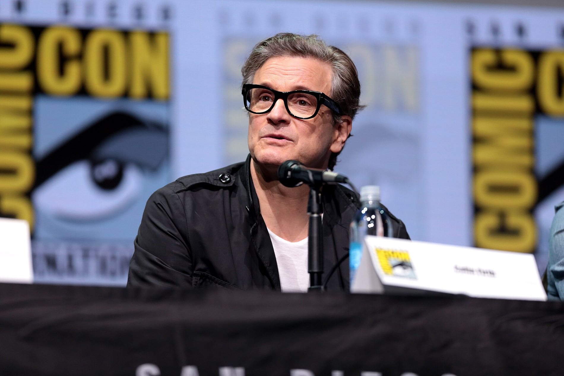 Retrato de Colin Firth