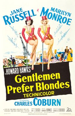 Carátula de Gentlemen Prefer Blondes