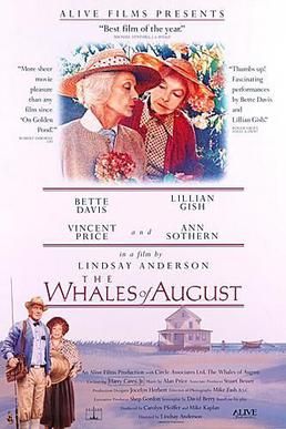 Carátula de Las ballenas de agosto