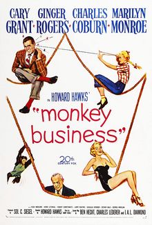 Carátula de Monkey Business