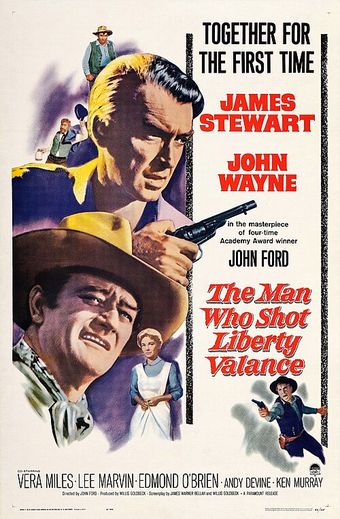 Carátula de The Man Who Shot Liberty Valance