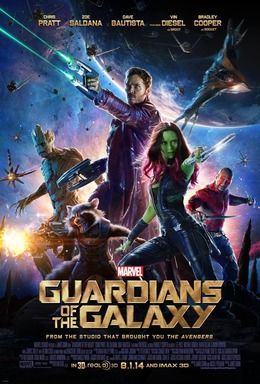 Carátula de Guardianes de la Galaxia