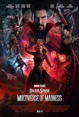 Carátula de Doctor Strange en el Multiverso de la Locura