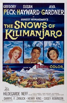 Carátula de Las nieves del Kilimanjaro