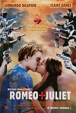 Carátula de Romeo + Julieta (1996)